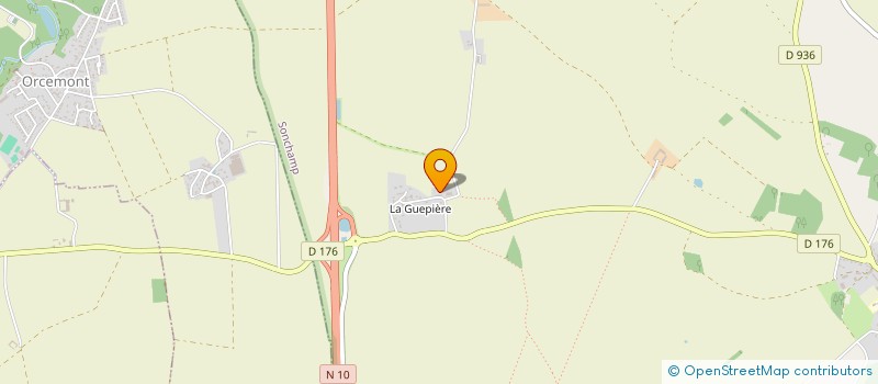 localisation de l'entreprise SCI S2C  SONCHAMP