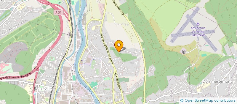 localisation de l'entreprise SCI S2FA  MALZEVILLE