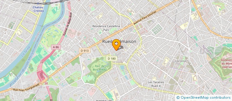 localisation de l'entreprise SCI S2IO à RUEIL-MALMAISON