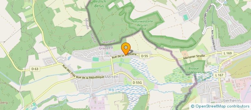 localisation de l'entreprise SCI S2J  MERTEN