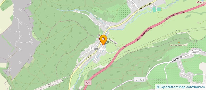 localisation de l'entreprise SCI S2L  BRONVAUX