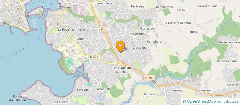 localisation de l'entreprise SCI S2L  CONCARNEAU