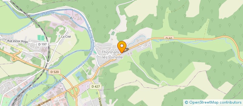localisation de l'entreprise SCI S2LD à THONNANCE-LES-JOINVILLE