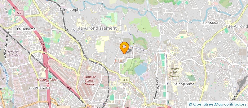 localisation de l'entreprise SCI S2MNA à MARSEILLE