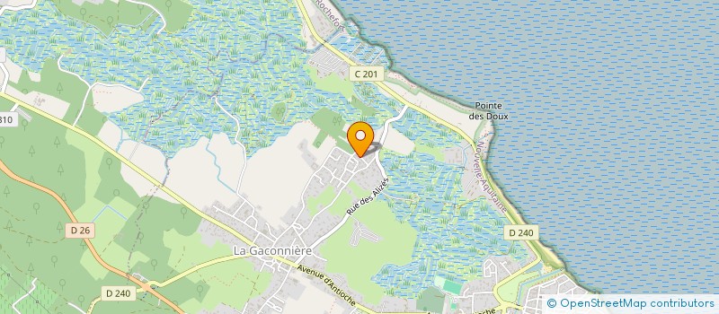 localisation de l'entreprise SCI S2MR  LE CHATEAU D'OLERON