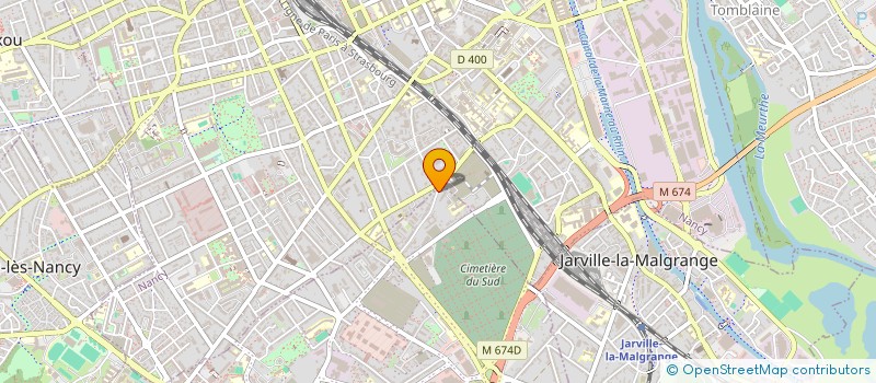 localisation de l'entreprise SCI S3A  VANDUVRE-LES-NANCY