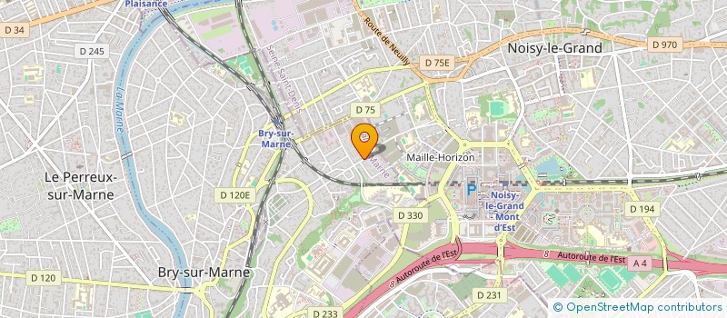 localisation de l'entreprise SCI S3C PATRIMOINE  BRY-SUR-MARNE