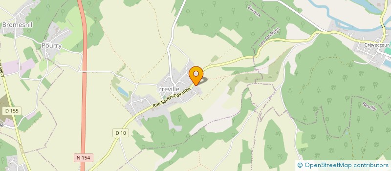 localisation de l'entreprise SCI S3J  IRREVILLE