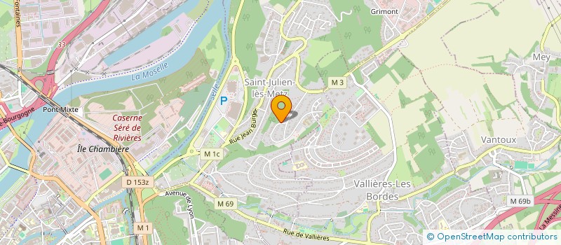 localisation de l'entreprise SCI S3L à SAINT-JULIEN-LES-METZ