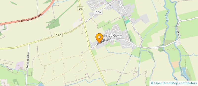 localisation de l'entreprise SCI S3P  COIN-LES-CUVRY