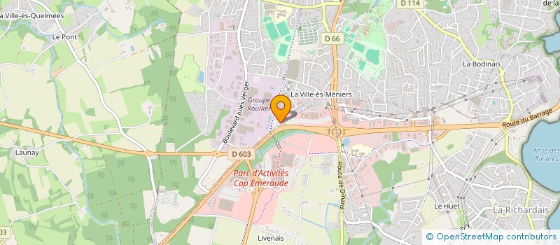 localisation de l'entreprise SCI S4G  DINARD