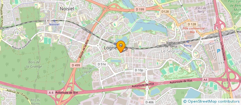 localisation de l'entreprise SCI SA 888 à LOGNES
