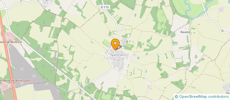 localisation de l'entreprise SCI SA FRA à NANCLARS