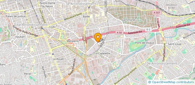 localisation de l'entreprise SCI SA INVEST 13 à MARSEILLE