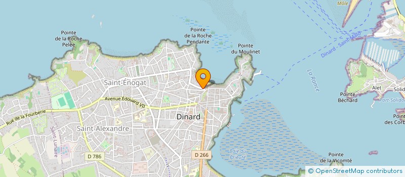 localisation de l'entreprise SCI SA.MA.VA  DINARD