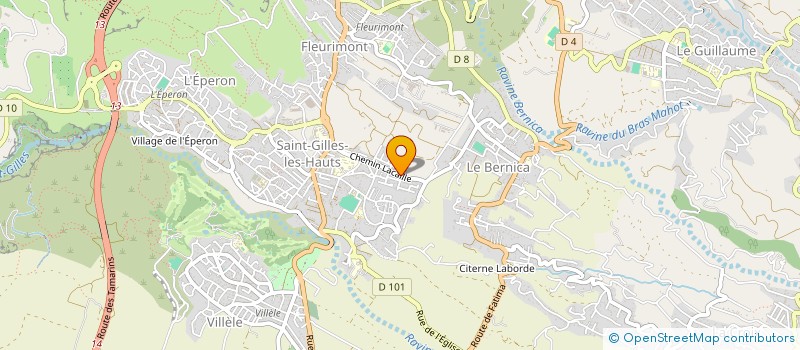 localisation de l'entreprise SCI SA.NO.MA à SAINT-PAUL