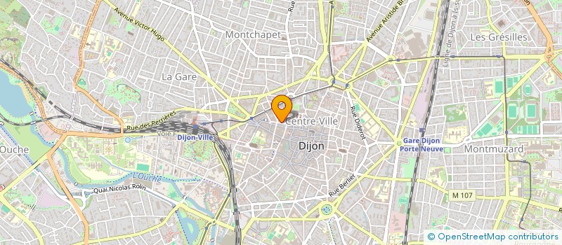 localisation de l'entreprise SCI SA2M à DIJON