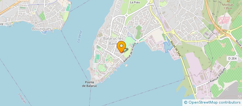 localisation de l'entreprise SCI SAAJE  BALARUC-LES-BAINS