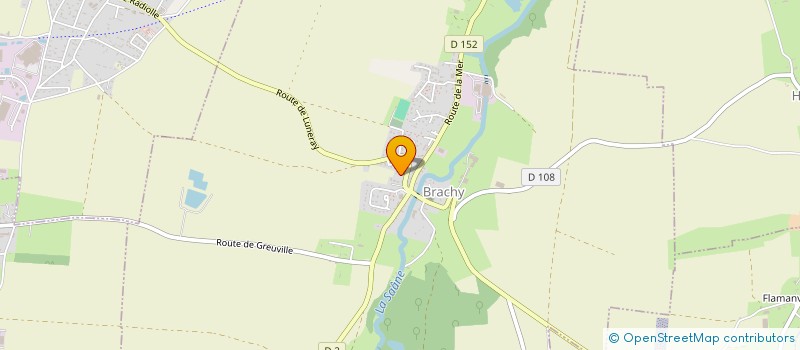 localisation de l'entreprise SCI SAANE ET DUN  BRACHY