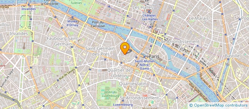 localisation de l'entreprise SCI SAAP AIX 2009  PARIS