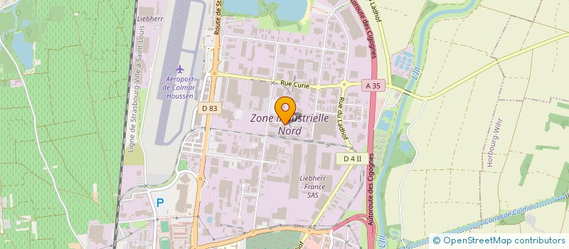 localisation de l'entreprise SCI SAATCI  COLMAR