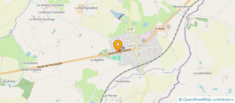localisation de l'entreprise SCI SAB à SAINT-MESMIN