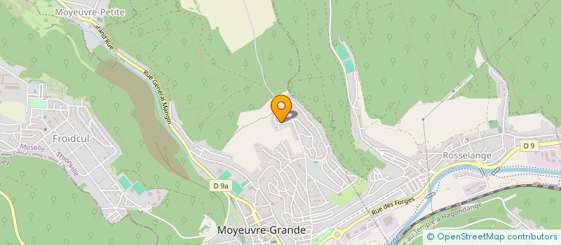 localisation de l'entreprise SCI SAB  MOYEUVRE-GRANDE