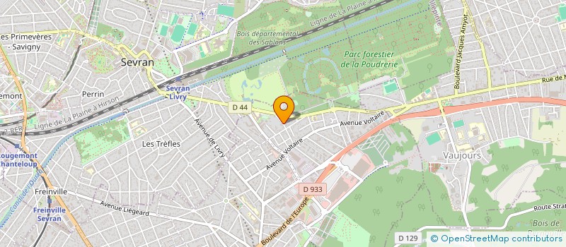 localisation de l'entreprise SCI SABA AND J.Y.N. à LIVRY-GARGAN