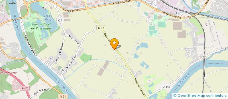 localisation de l'entreprise SCI SABAH  BOE