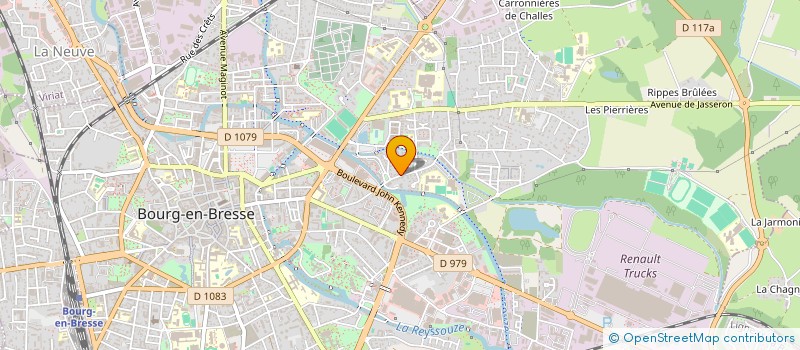 localisation de l'entreprise SCI SABASI5 à BOURG-EN-BRESSE