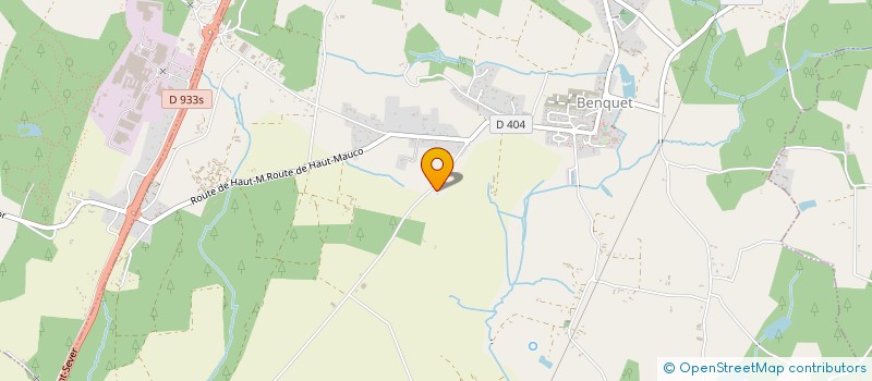 localisation de l'entreprise SCI SABATE  BENQUET