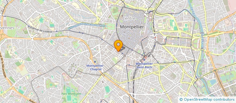 localisation de l'entreprise SCI SABATIER à MONTPELLIER
