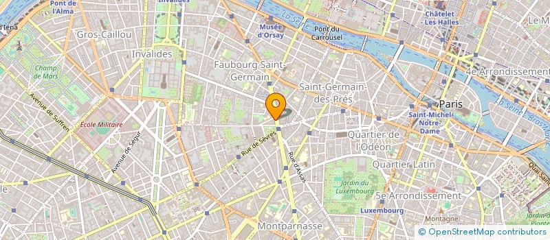 localisation de l'entreprise SCI SABBAGH ALEPH  PARIS