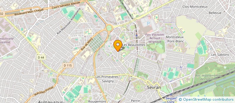 localisation de l'entreprise SCI SABDER à SEVRAN