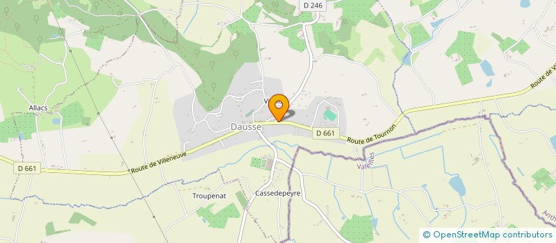 localisation de l'entreprise SCI SABE  PENNE-D'AGENAIS