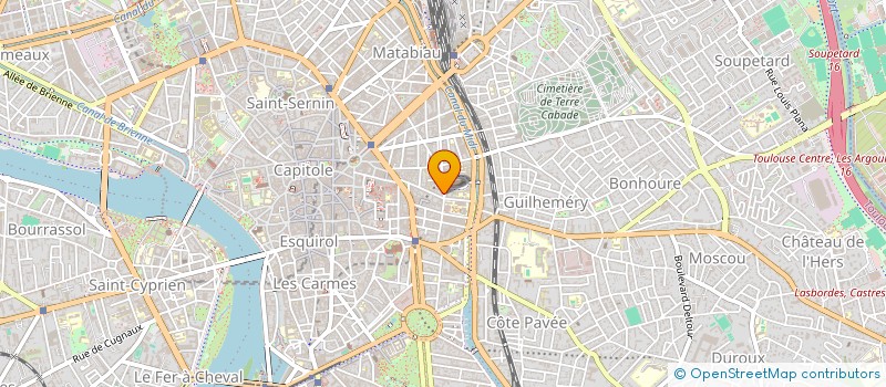 localisation de l'entreprise SCI SABELARIS à TOULOUSE