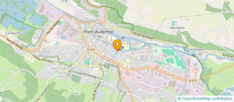 localisation de l'entreprise SCI SABEMA à PONT-AUDEMER