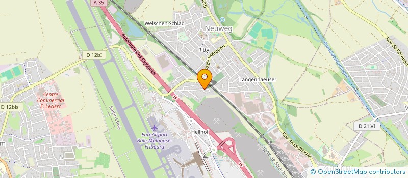 localisation de l'entreprise SCI SABINE THOMAS  SAINT-LOUIS