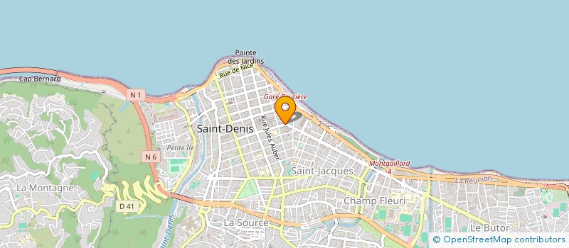 localisation de l'entreprise SCI SABIR à SAINT-DENIS