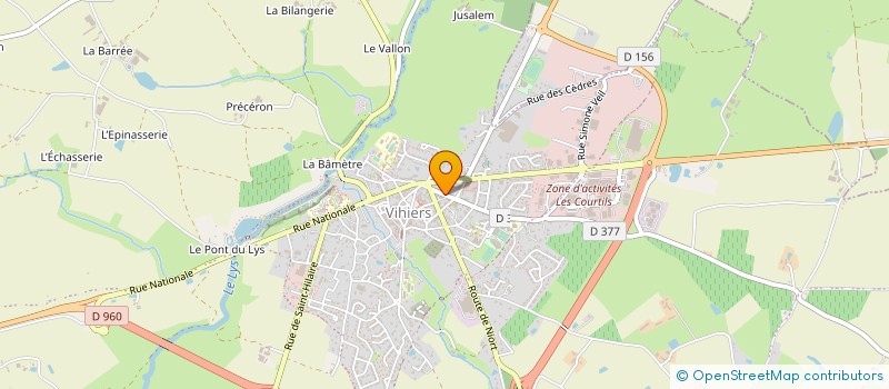 localisation de l'entreprise SCI SABL à LYS-HAUT-LAYON