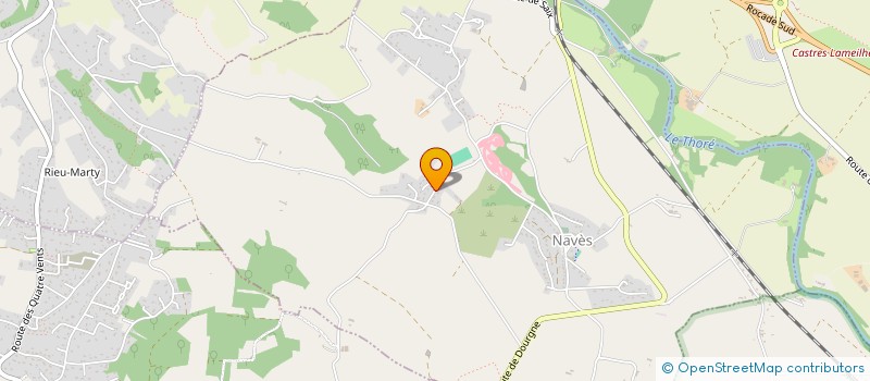 localisation de l'entreprise SCI SABLAYMMES à CASTRES