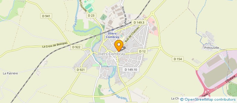 localisation de l'entreprise SCI SABLE à ILLIERS-COMBRAY