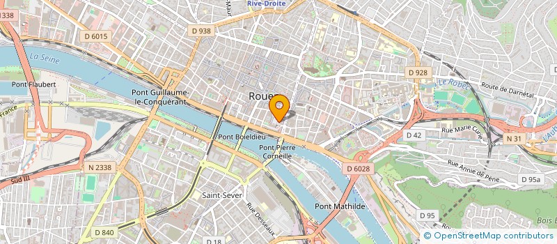 localisation de l'entreprise SCI SABLE à ROUEN