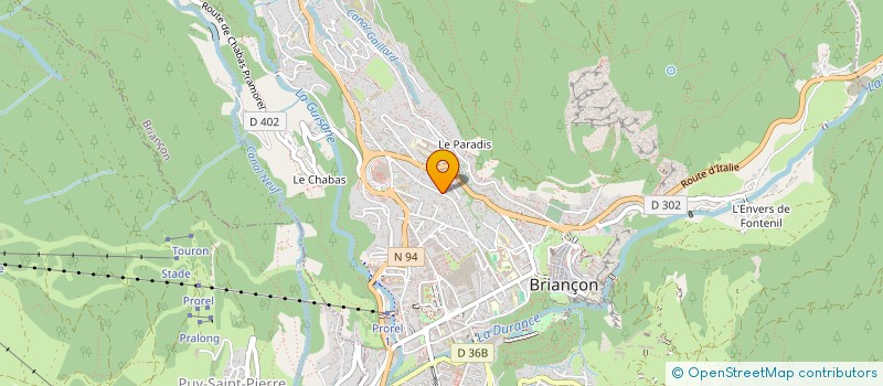 localisation de l'entreprise SCI SABLE à BRIANCON