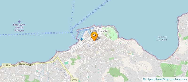 localisation de l'entreprise SCI SABLE ET NEIGE à SAINT-TROPEZ