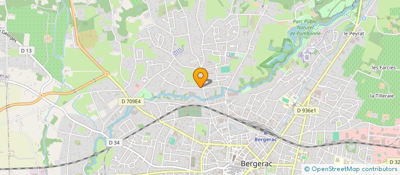 localisation de l'entreprise SCI SABLES GRAVIERS ROCHES à BERGERAC