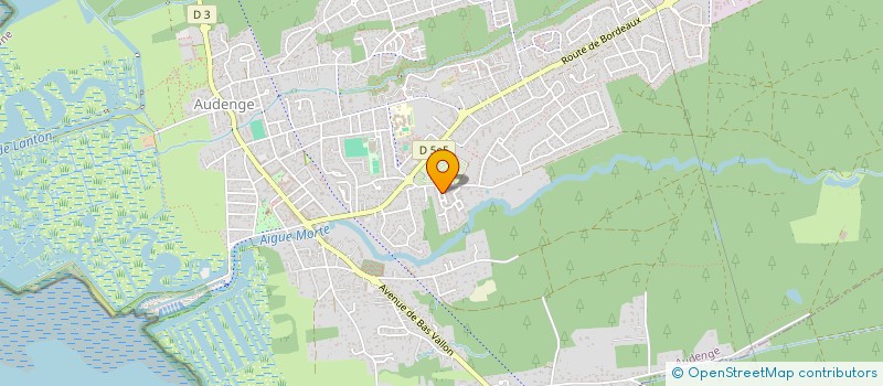 localisation de l'entreprise SCI SABLEYRE  AUDENGE