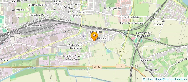 localisation de l'entreprise SCI SABLIERE DE LA TOUCHE  SAINT-PIERRE-DES-CORPS