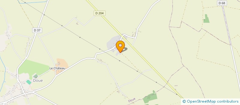 localisation de l'entreprise SCI SABLONNIERES HOLDING  DOUE