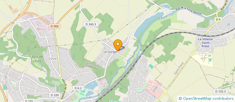 localisation de l'entreprise SCI SABLONS IMMOBILIER à SAINT-PREST